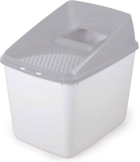 All For Paws No Mess Cat Toilet Closed Gray L40 x W53 x H50.5cm