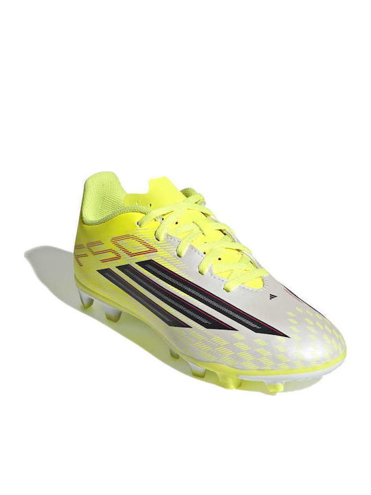 F50 Club FG/MG Παιδικά Ποδοσφαιρικά Παπούτσια με Τάπες Κίτρινα