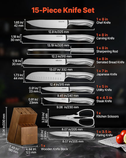 Vevor Messerset Vevor Messerset