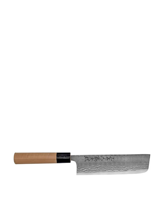 Tojiro Μαχαίρι Nakiri από Δαμασκηνό Ατσάλι 16.5cm