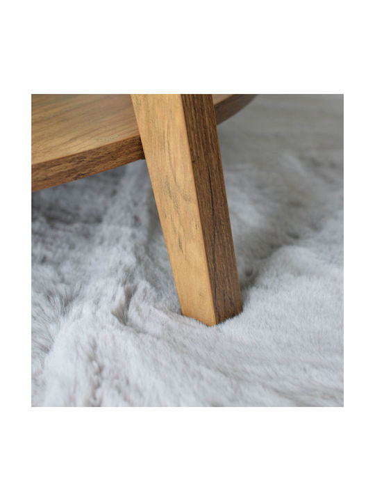 Ravelia Σετ Μοντέρνα Χαλιά Κρεβατοκάμαρας Light Grey 3τμχ
