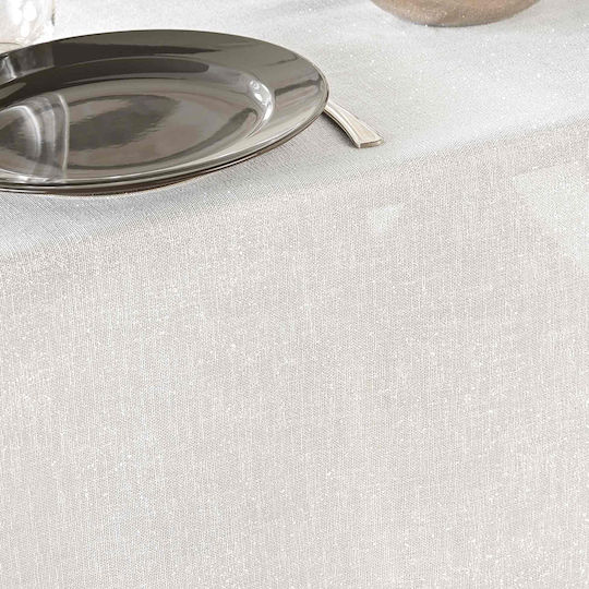 Față de masă L-c Strass Argent 140x240cm
