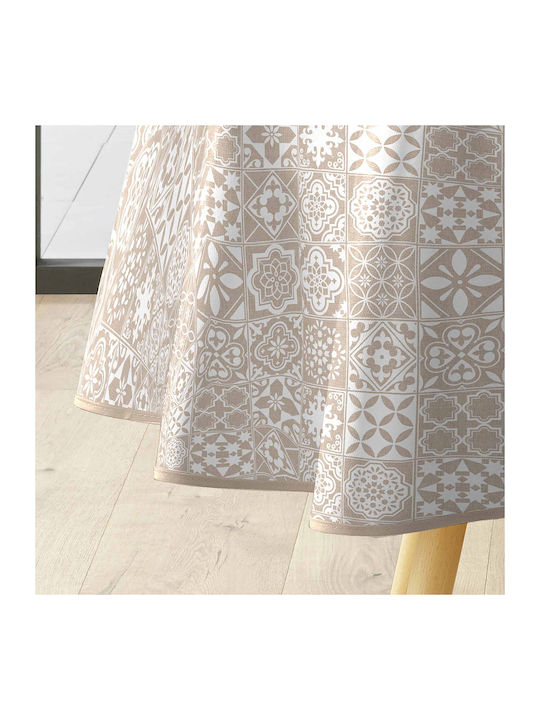 Τραπεζομάντηλο L-c Carella Blanc 160x160εκ.