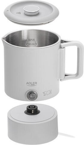 Adler Kettle Travel Size 800ml 550W Gray