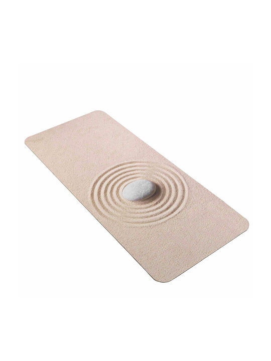 Πατάκι Μπάνιου Microfiber L-c Serena 1802316 Μπεζ 50x120εκ.