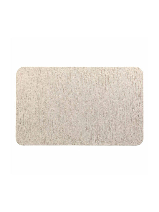 Πατάκι Μπάνιου Microfiber L-c Stan 1802314 Μπεζ 50x80εκ.