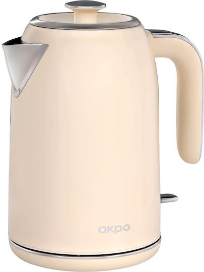 Akpo Βραστήρας 1.7lt 2200W Μπεζ
