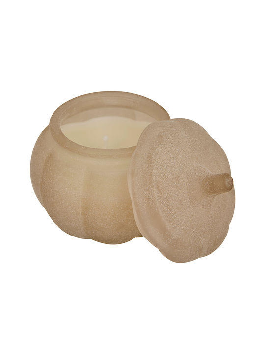 Aromatic Candle Pumpkin in Beige Jar 100g