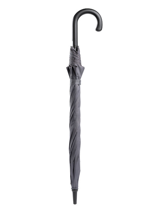 Rezistent la vânt Automat Umbrelă de ploaie Compact Gri Rezistent la vânt Automat Umbrelă de ploaie Compact Gri