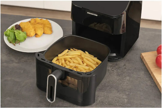Smarton Heißluftfritteuse 4,5 l Schwarz FR 460