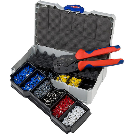 Knipex Crimping Tool for End Sleeves with Crimping Pliers