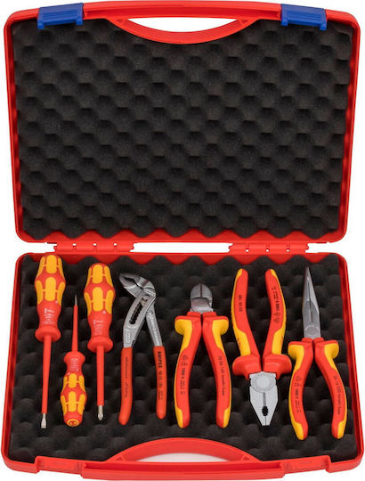Knipex Tool Case with 7 Electrician's Tool Set