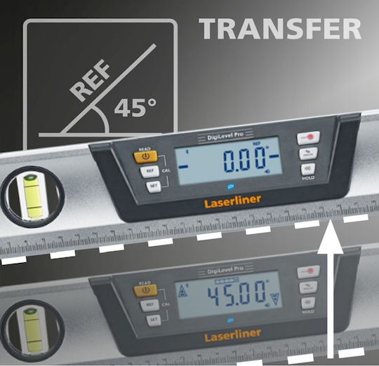 Електронен Нивелир Точков Лазер Bluetooth Интерфейс Laserliner Digilevel Pro 120 См