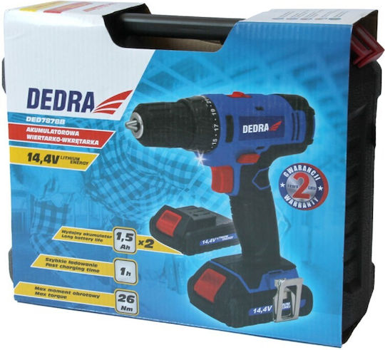 Dedra DED7878B Отвертка На Батерия 14.4V