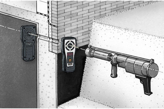 Електронен Детектор За Центриране На Отвори Laserliner Centerscanner Компактен
