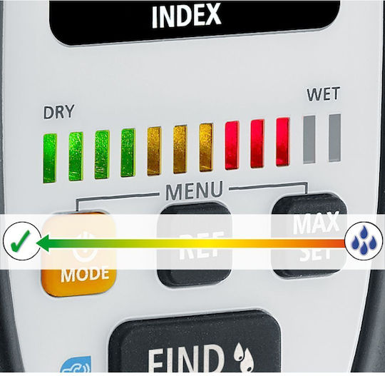 Laserliner Digital Feuchtigkeitsmesser Multiwet-Finder Plus