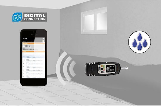 Laserliner Digital Feuchtigkeitsmesser Multiwet-Finder Plus