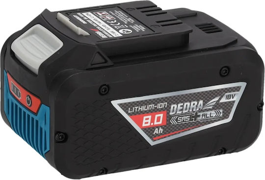 18v 8.0ah Battery Dedra Sas+ All 18v Ded6937
