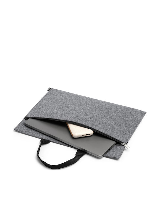 Eco-Friendly Drafting Bag with Zipper Gray