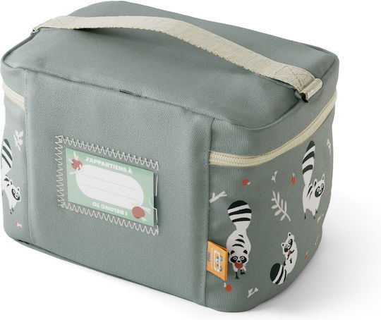 Monbento School Insulated Hand Lunch Bag 5lt Transparent 15.5 x 15 x 24cm