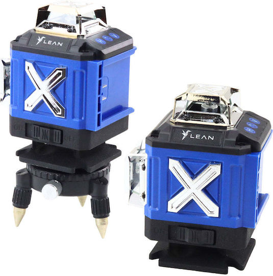 Lean Toys Autonivelant Liniar Nivelă Laser Fascicul Verde cu Domeniu de Lucru 10m
