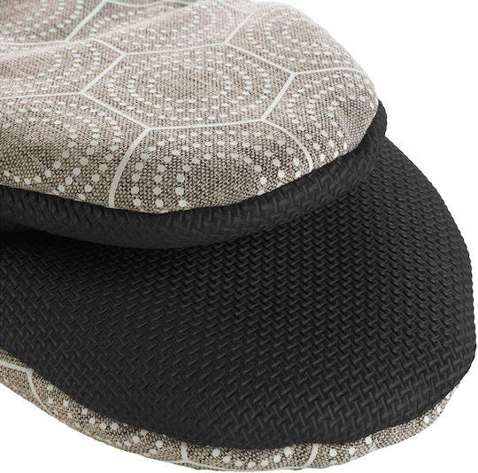 Neoprene Oven Mitt Fabric Beige 1pcs