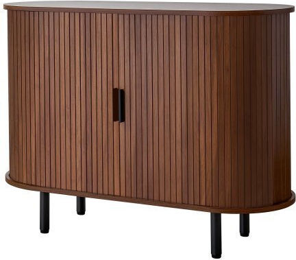 Sideboard made of Wood & Metal Walnut 100x40x75cm