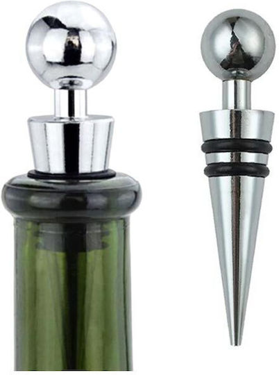 Airtight Bottle Stopper Plastic Silicone 3x3x9 Cm Aria Trade