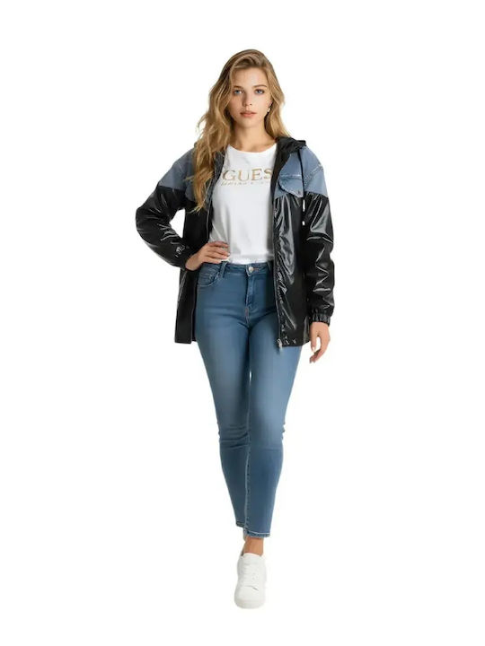 Women's Lifestyle Jacket for Winter Black