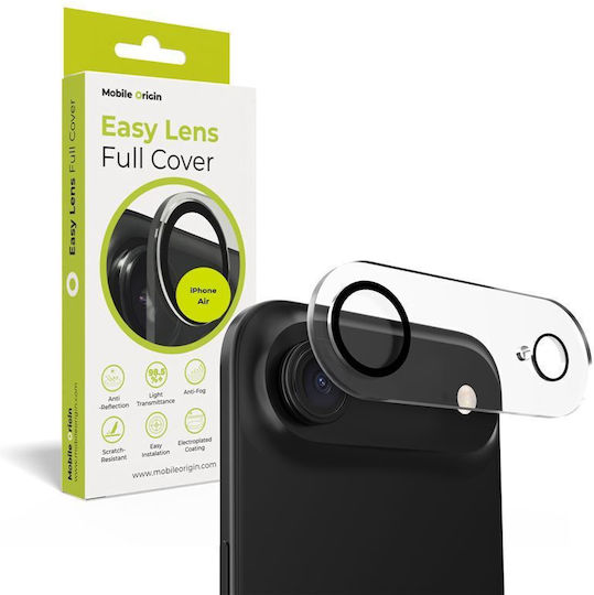Mobile Origin Camera Protection Tempered Glass Transparent for the iPhone 17 Air
