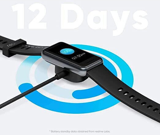 Realme Band 2 Водоустойчива Космическо Сив