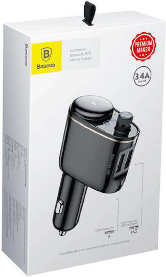 Earldom FM предавател за кола с Bluetooth / USB / Type-C