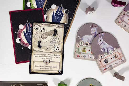 Game Expansion Septima Shapeshifting and Omens for 1-4 Players 12+ Years Old (PL) Portal Games