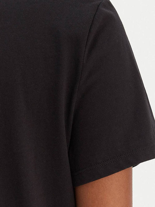 Logo Tricou Damă Negru