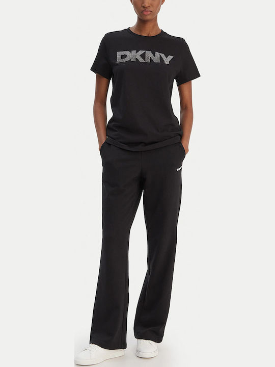 Logo Tricou Damă Negru