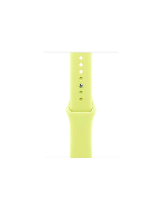 Apple Sport Band - S/M Λουράκι Neon Yellow (Apple Watch 44/45/46mm/Ultra 49mm)