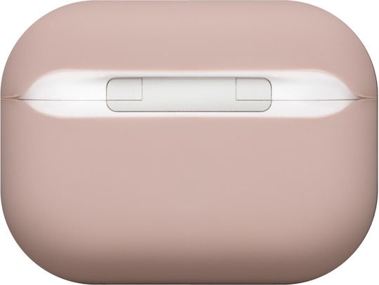 Dbramante1928 Costa Rica Case Wireless Earphones Silicone Recycled Plastic Pink Sand Colour Apple AirPods Pro 2nd Generation