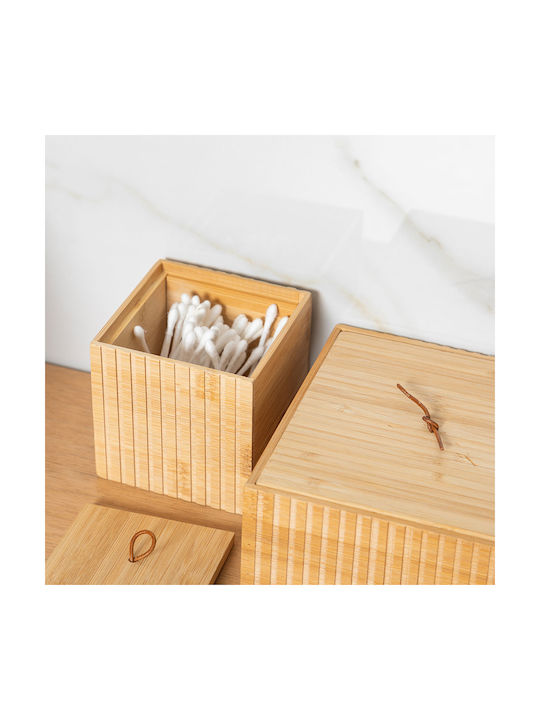 Estia Bamboo Essentials Θήκη για Βαμβάκι Μπαμπού 15207158014510
