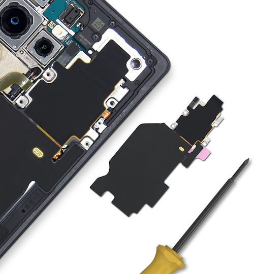 Samsung Ersatzkabel NFC Tape Service Pack Galaxy S25 Ultra Schwarz