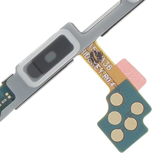 Clappio Compatible Galaxy A36 Power Replacement Volume Flex Cable Blue