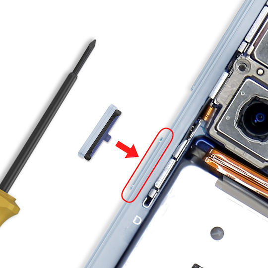 Samsung Original Power Button Galaxy S25 S25 Plus On Off Blue