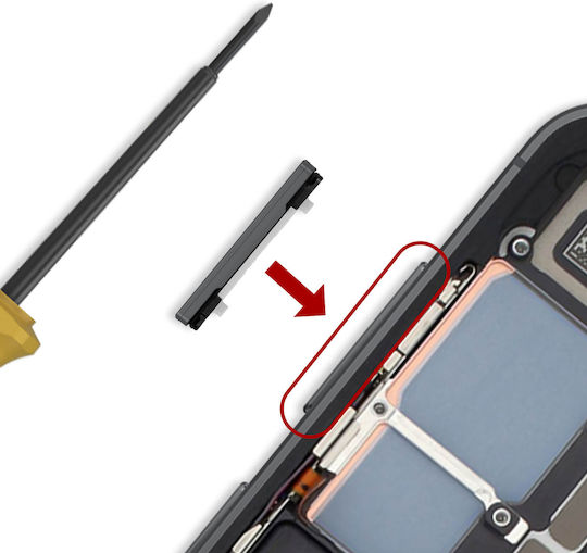 Samsung Buton Original Volum Galaxy S23 S23 Plus Pachet Service Gri