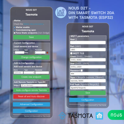Nous Бутон Релсов превключвател WiFi 110V 20Спецификация