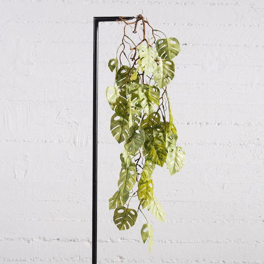 Supergreens Artificial Hanging Light Green Monstera 105 Cm 7-1653