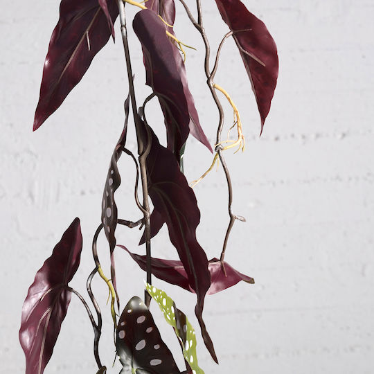 Supergreens Artificial Begonia Maculata Green Garland 120 Cm 7-1621