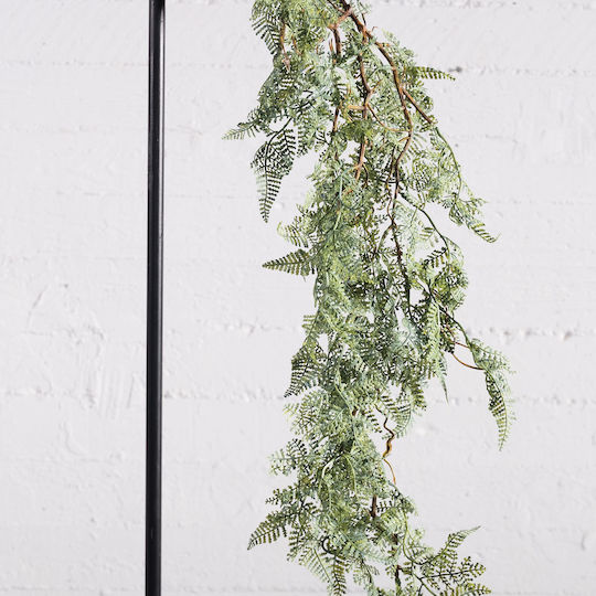 Supergreens Τεχνητή Kρεμαστή Φτέρη Cinnamon Πράσινη Σκούρη 105 Εκ 7-1652