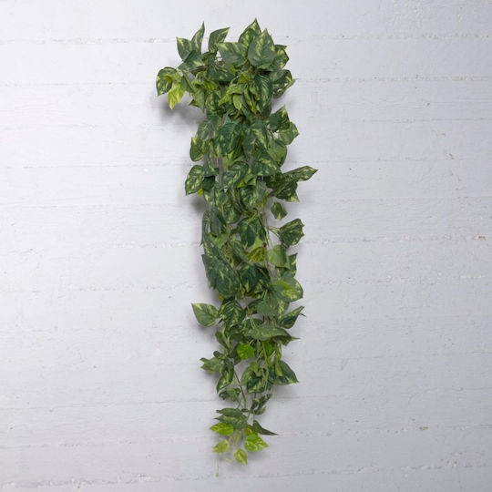 Supergreens Artificial Hanging Devil's Ivy Golden Green 110 Cm