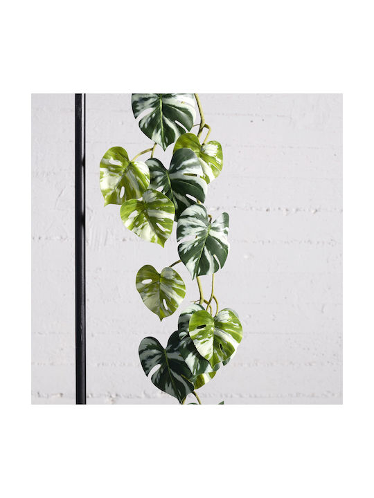 Supergreens Dekorative künstliche Girlande Monstera Albo Variegata Grüne 170 cm 7-1624