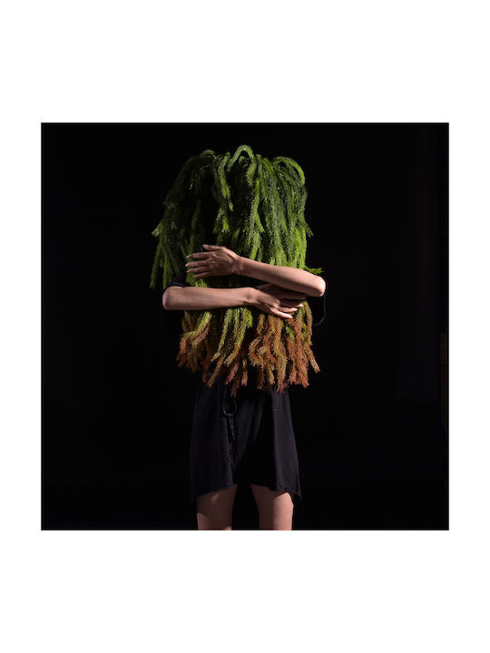 Supergreens Τεχνητή Κρεμαστή Φτέρη Κόκκινη 84 Εκ 7-1641