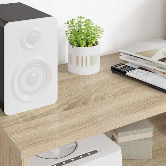 vidaXL TV Stand Sonoma Oak M80xP35xH40cm